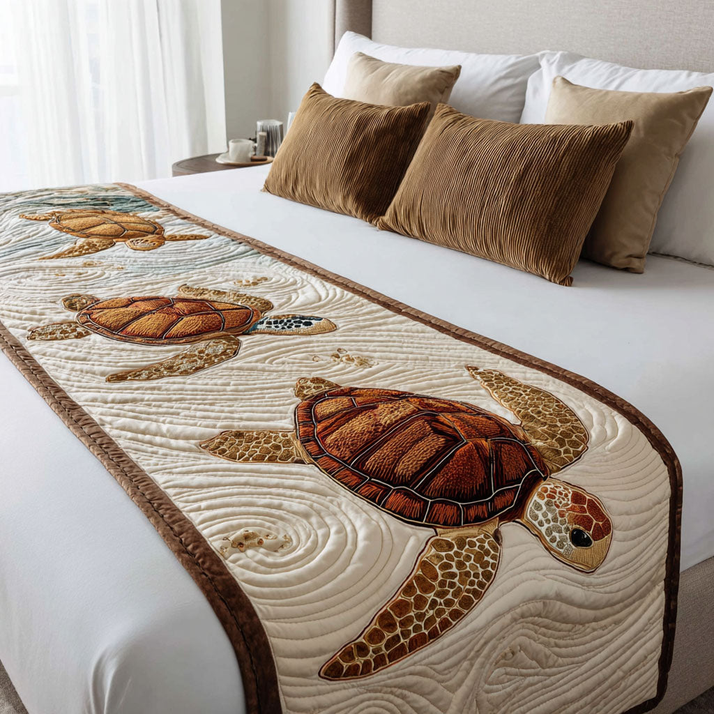 Camille - Couverture matelassée Coquillage Côtière