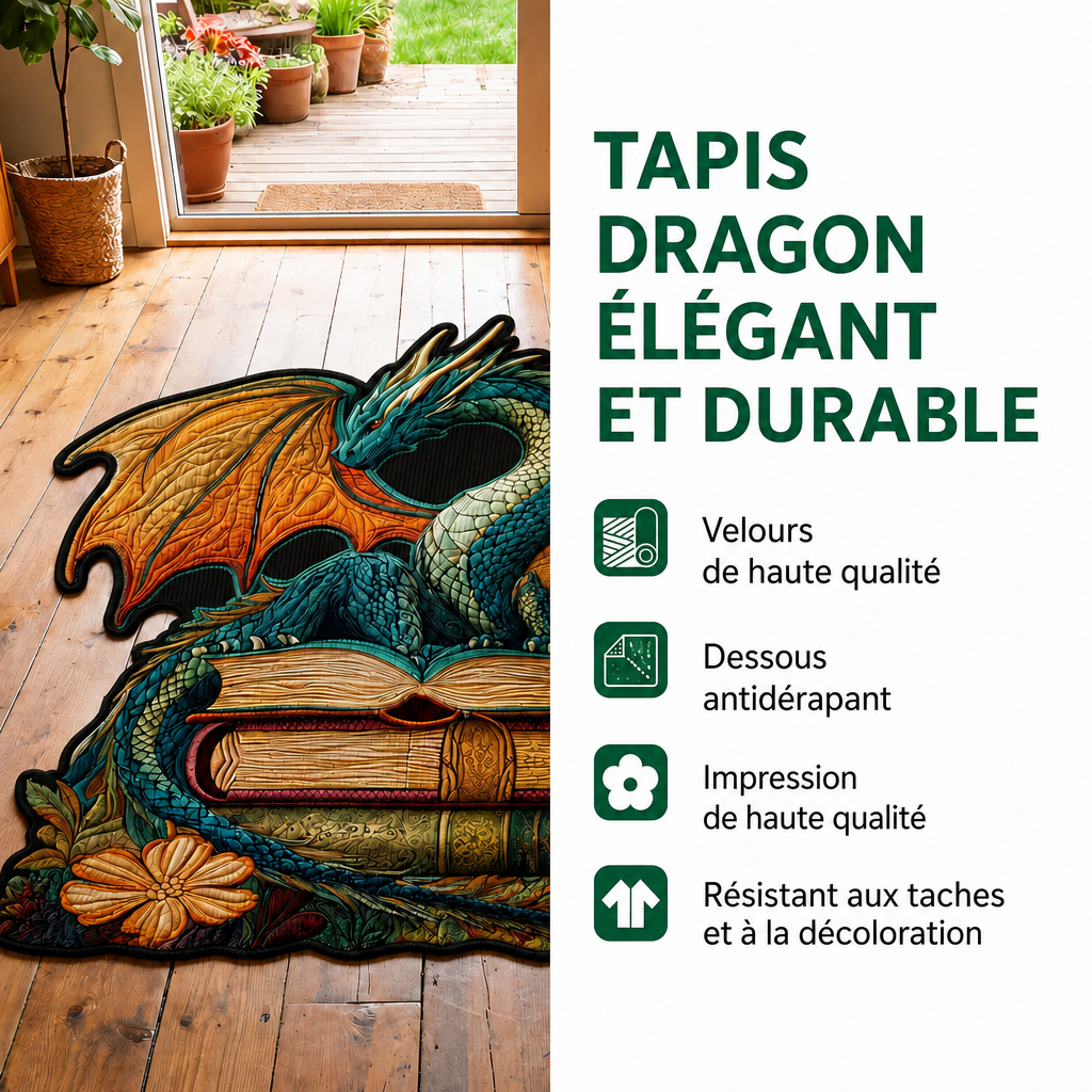 Sandrine - Tapis décoratif Tortue