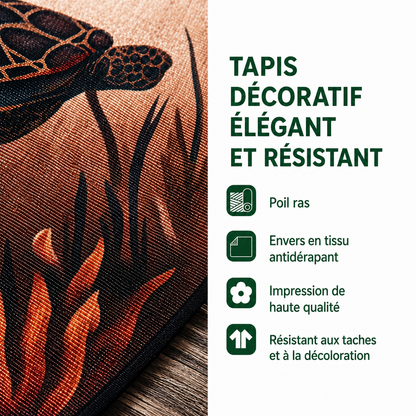 Camille - Tapis décoratif Squelette Abyssal