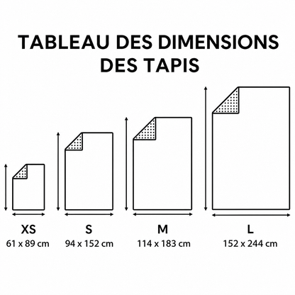 Anaïs - Tapis décoratif Abyssal Ancestral