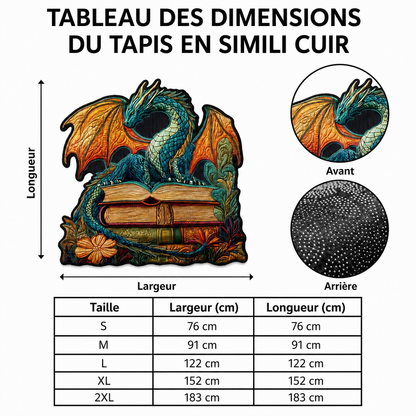 Élise - Tapis décoratif Tortue du Paisible