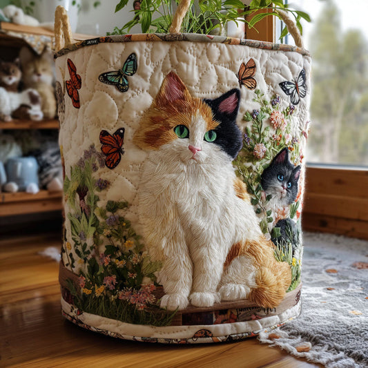 Panier à Linge Matelassé - Muse du Jardin