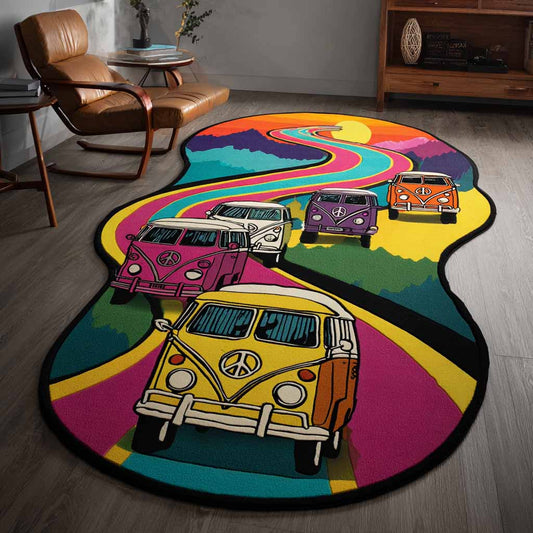 Chloé - Tapis décoratif Hippie Sentier