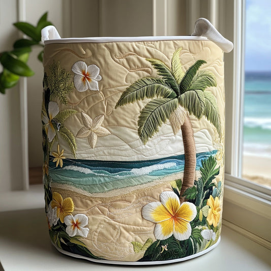 Panier à Linge Matelassé - Lueur des Îles