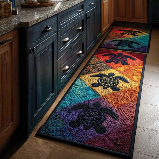Lucie - Tapis de cuisine Tortue Marine