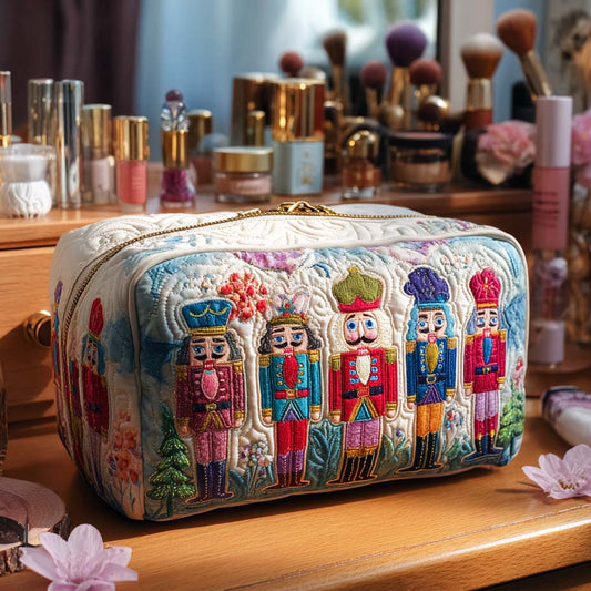 Garance - Trousse de toilette matelassée Casse-Noisette de Noël