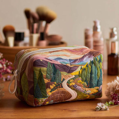 Capucine - Trousse de toilette matelassée Vallée de la Paix