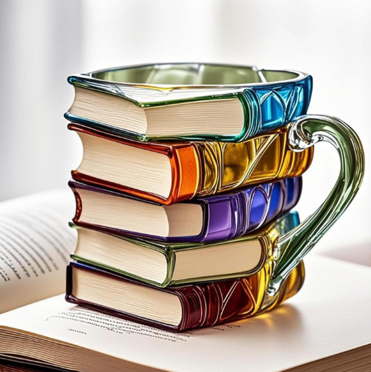 Tasse 3D Aurora Book Fabriquée à la Main