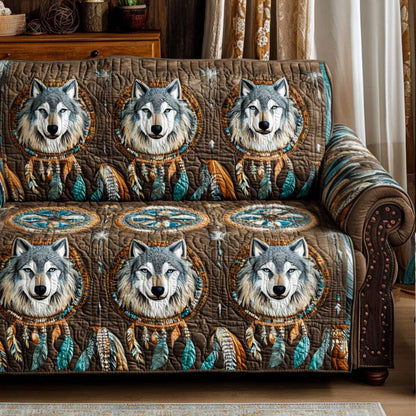 Constance - Housse de canapé matelassée Motif Décoratif