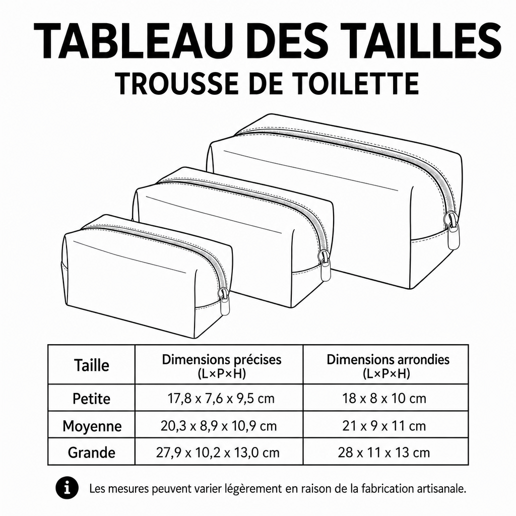 Adeline - Trousse de toilette matelassée Rayon Doré